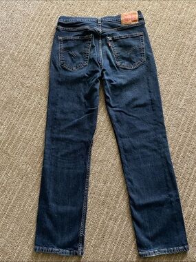 Levi's Navy Straight Leg Men's Jeans